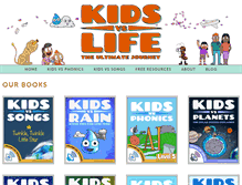 Tablet Screenshot of kidsvslife.com